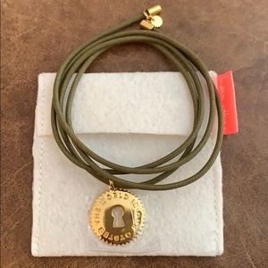 India Hicks Mr & Mrs Army Cord Necklace & Pendant